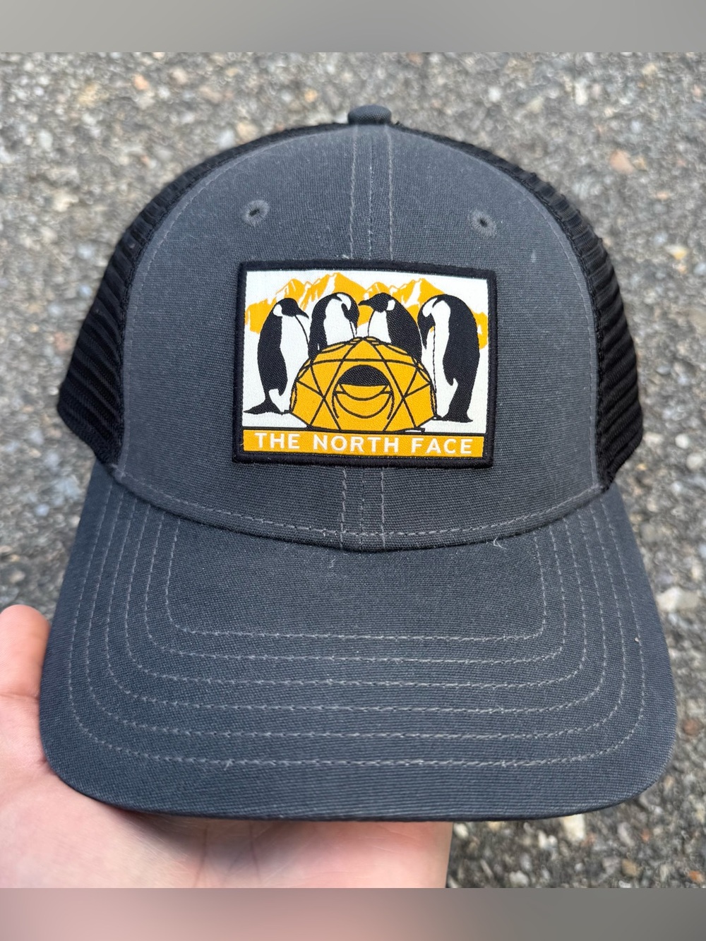 The North Face Trucker SnapBack Hat Adult Men Adjustable OSFA Penguins Outdoors